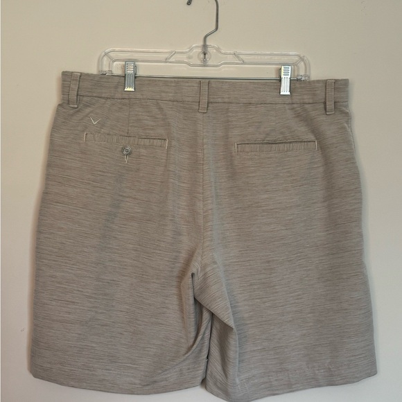 2 Pairs! Men's Callaway Opti Dri Golf Shorts in Blue & Khaki size 38, 9” - Picture 10 of 14